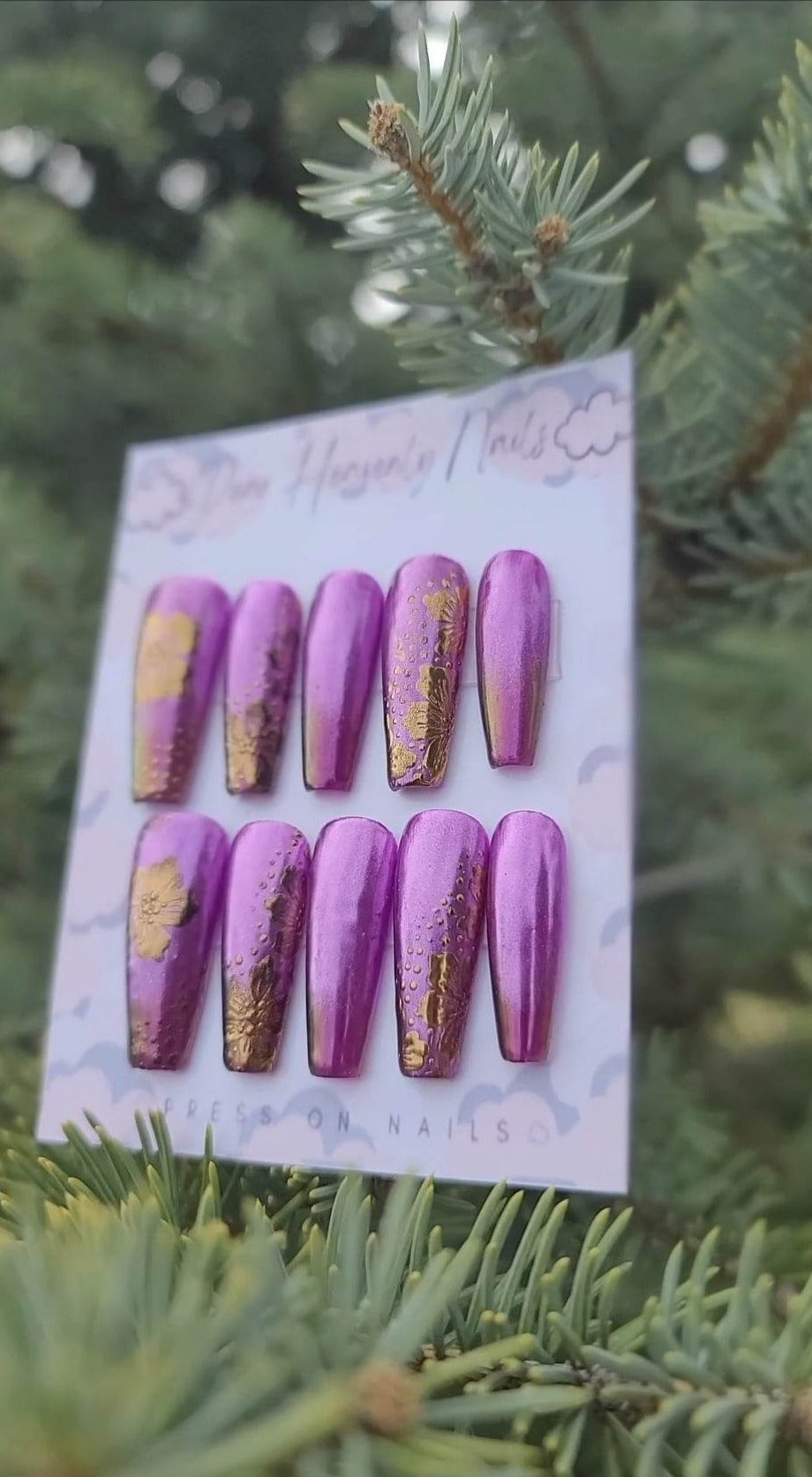 Purple & Gold Chrome
